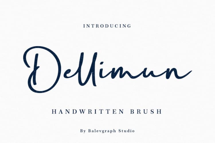 Dellimun Font