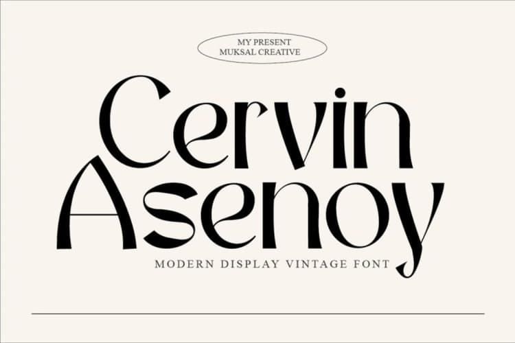 Cervi Asenoy Font