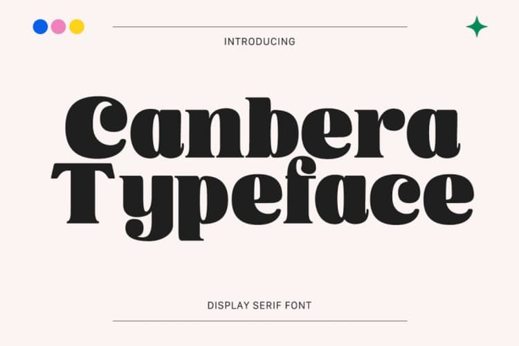 Canbera Font