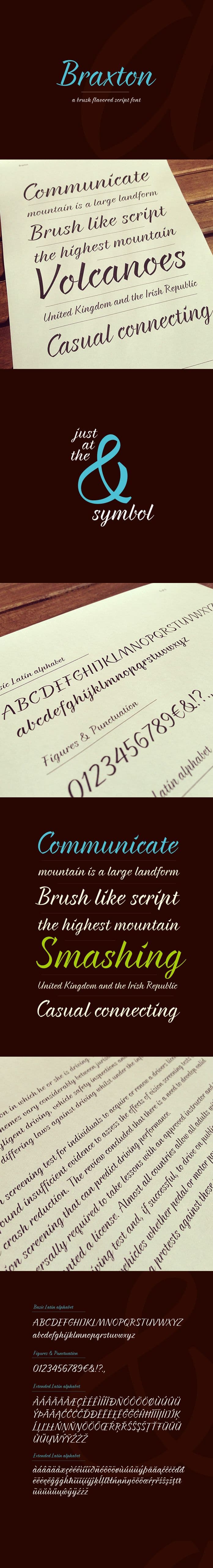 Braxton Free Font