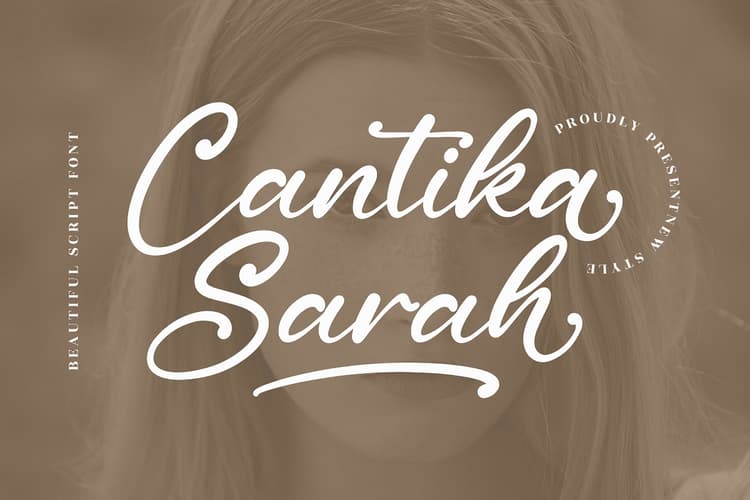Cantika Sarah Font