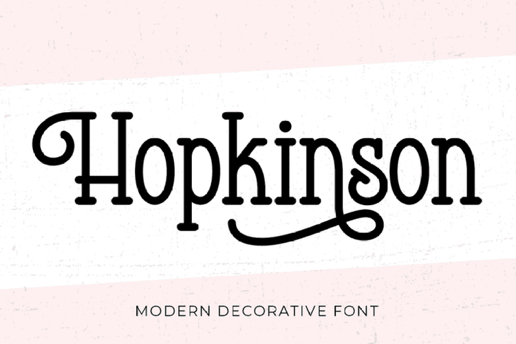 Hopkinson Font