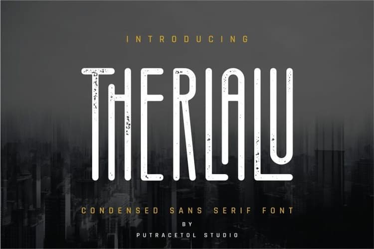 Therlalu Typeface