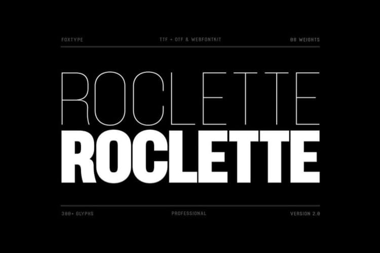 Roclette Font