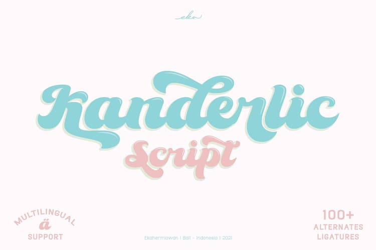 The Kanderlic Font