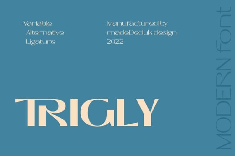 Trigly Font