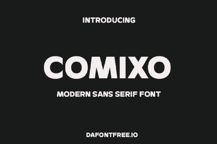 Comixo Font