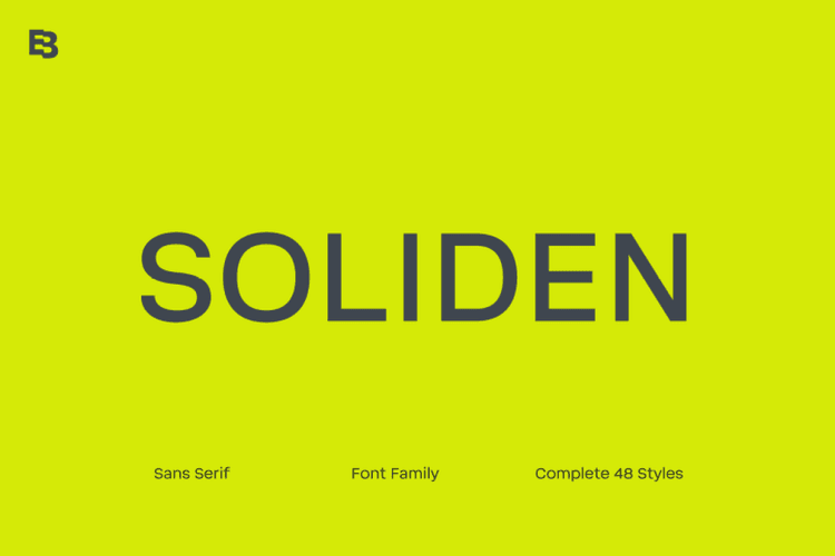 Soliden Font
