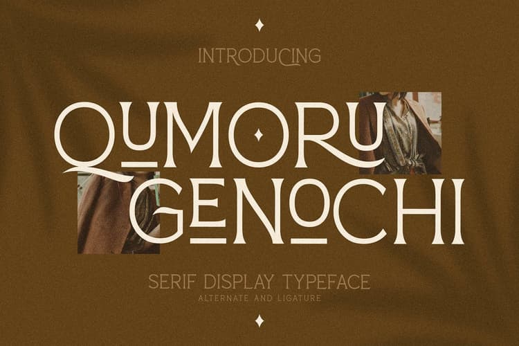 Qumoru Genochi Font