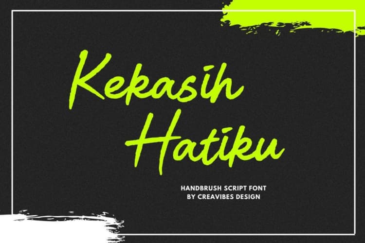 Kekasih Hatiku Font