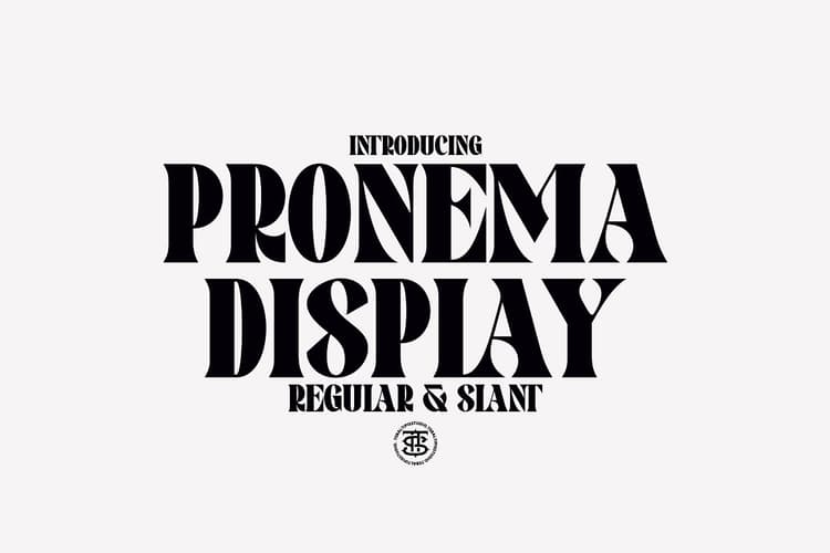Pronema Font