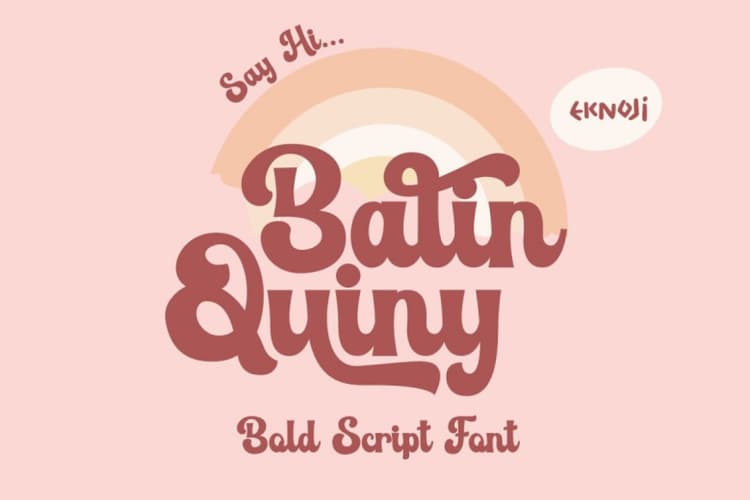 Balin Quiny Font