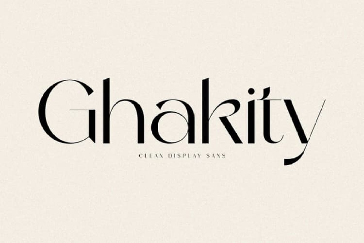 Ghakity Font