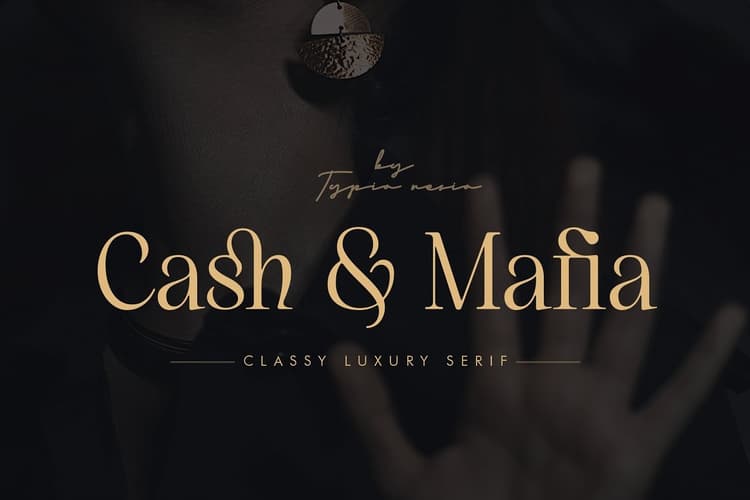 Cash and Mafia Font
