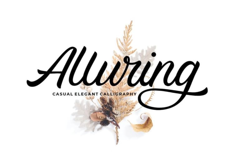 Alluring Font