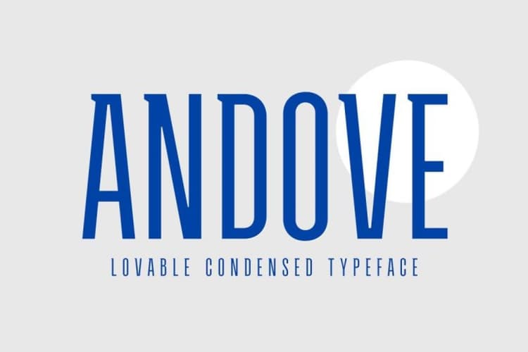 Andove Font Family