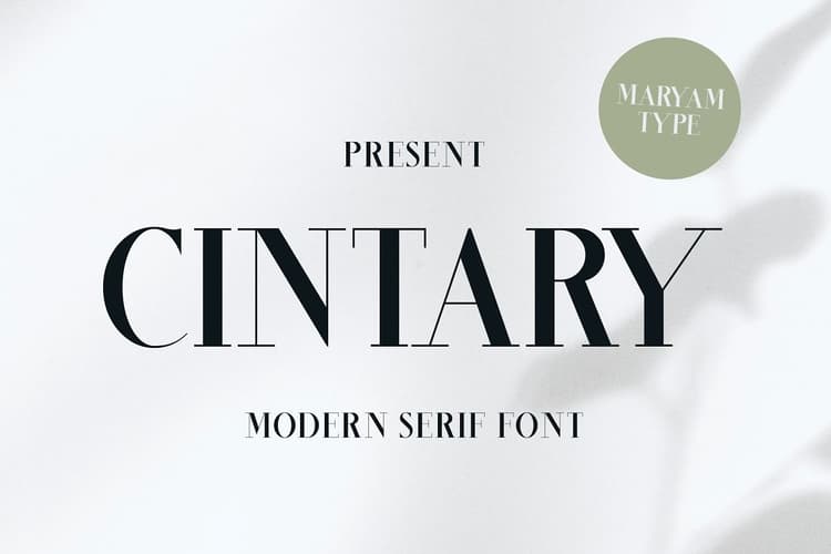 Cintary Font