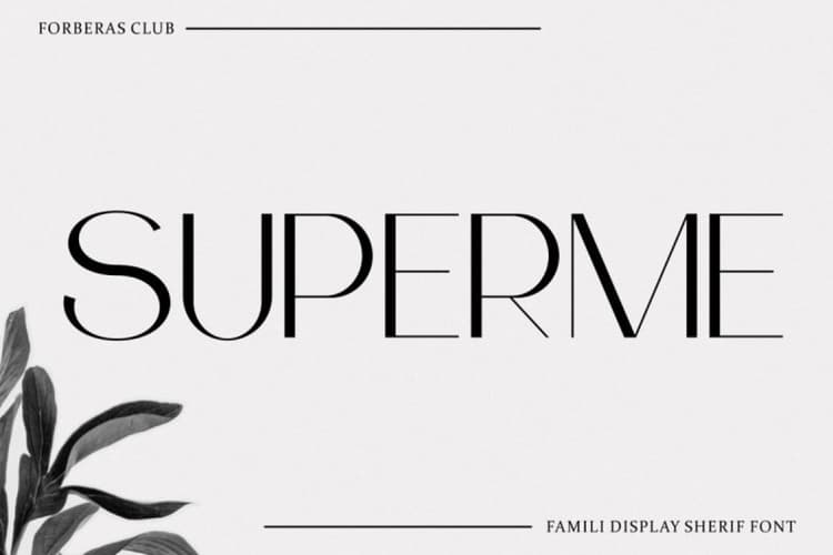 Superme Font