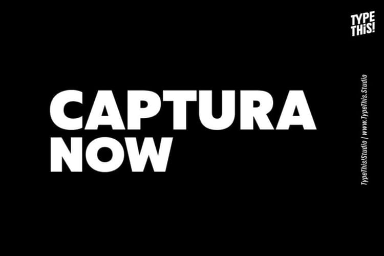 Captura Now Font