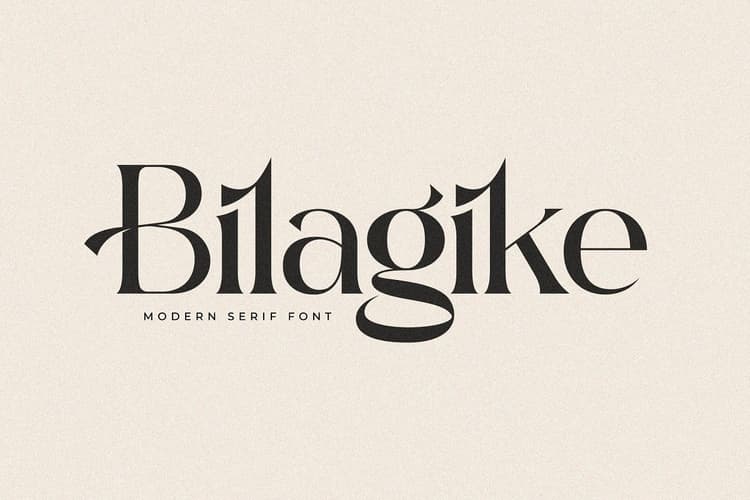 Bilagike Font