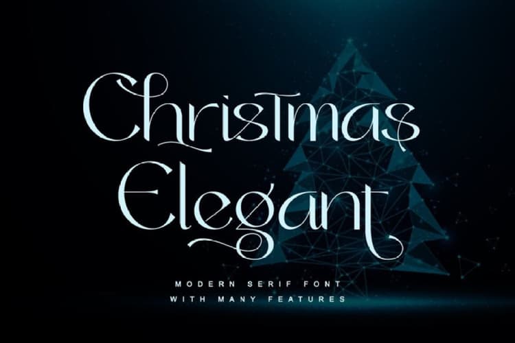 Christmas Elegant Font