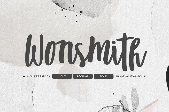 Wonsmith Script Font Trio