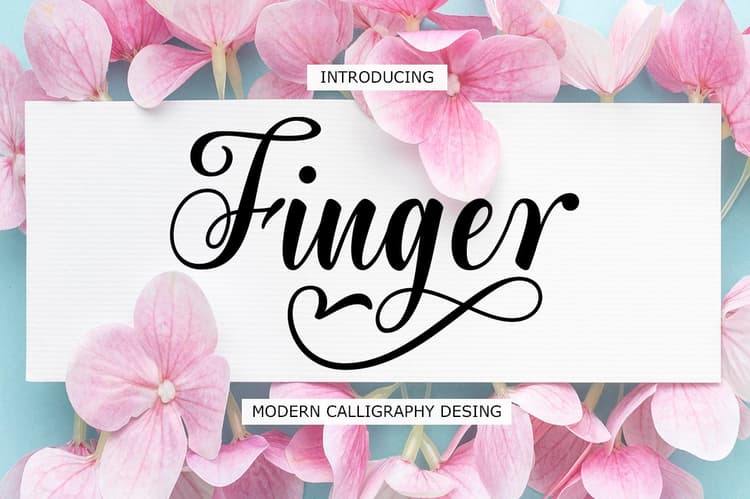 Finger Font