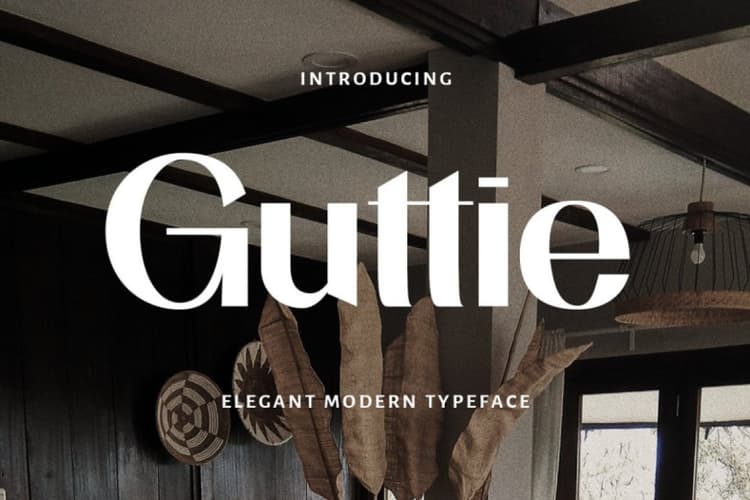 Guttie Font