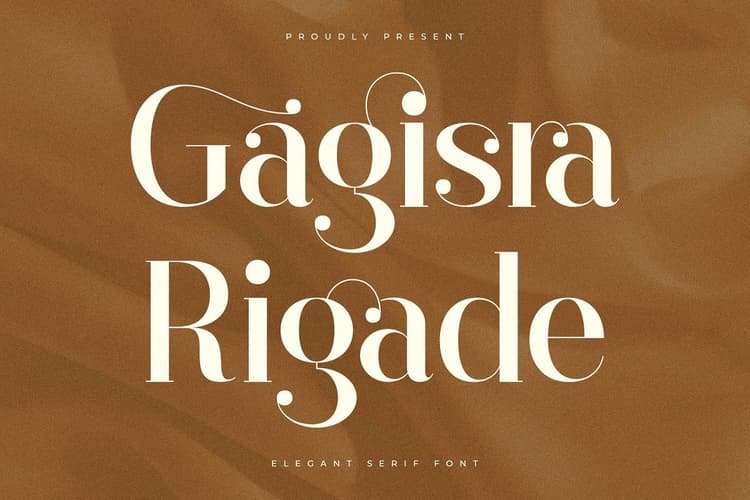 Gagisra Rigade Font