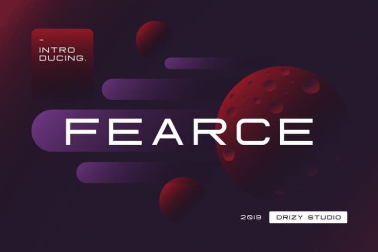 Fearce Font