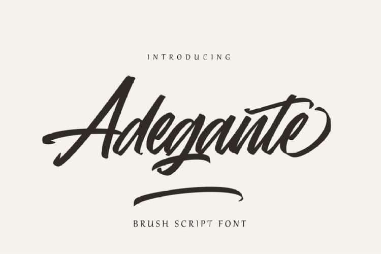 Adegante Font