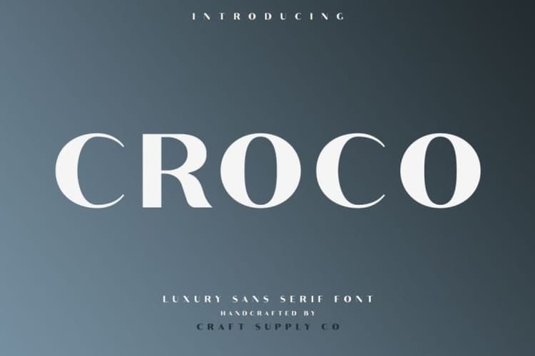 Croco Font
