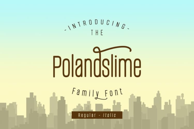 Polandslime Font