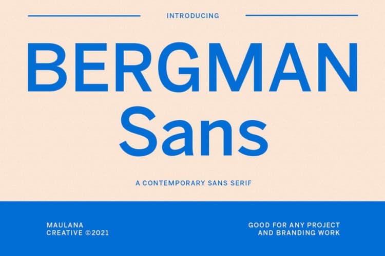 Bergman Sans Font