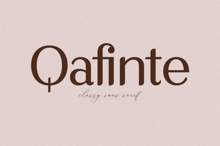 Qafinte Font