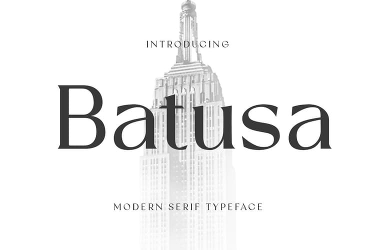 Batusa Font
