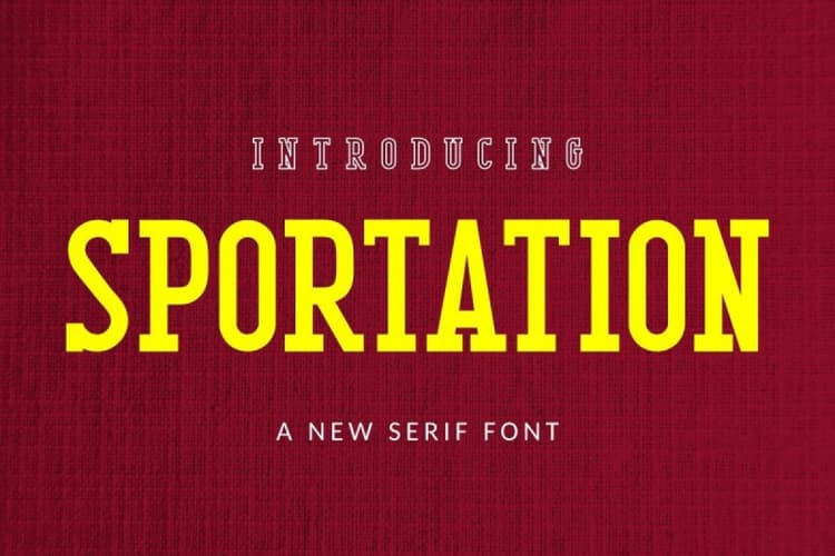 Sportation Font