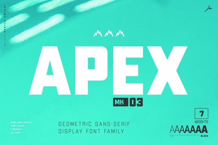 Apex Mk3 Font Family