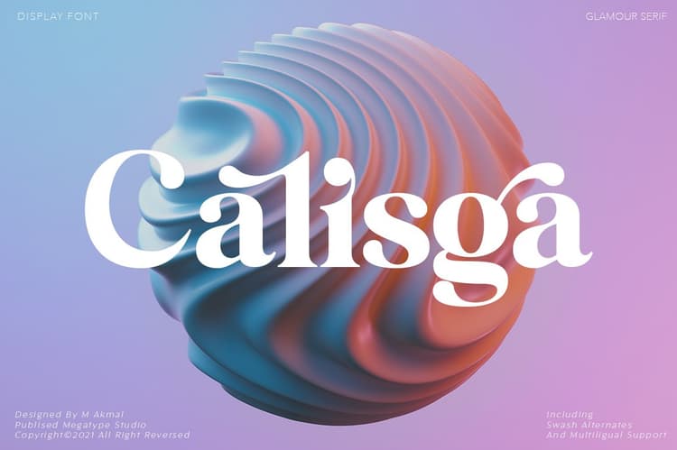 Calisga Font