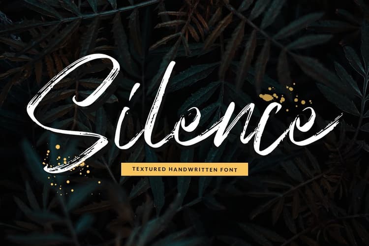 Silence Font