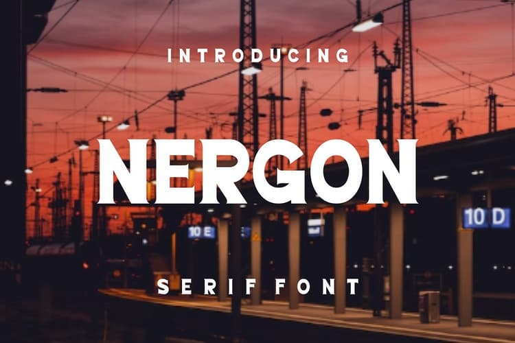 Nergon Font