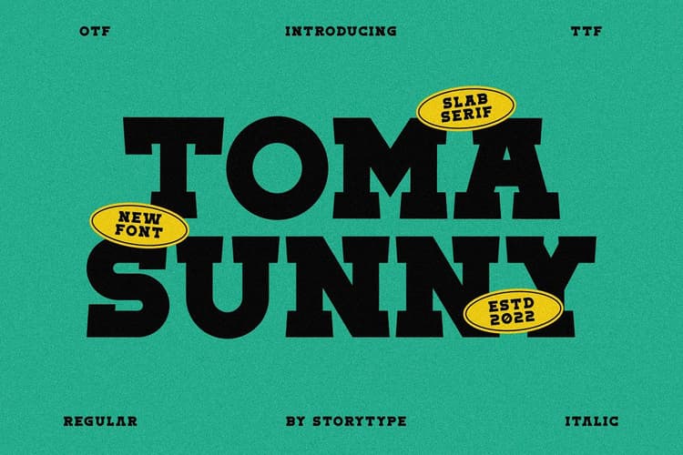 Toma Sunny Font