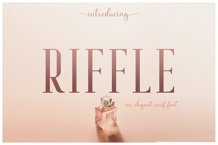 Riffle Typeface