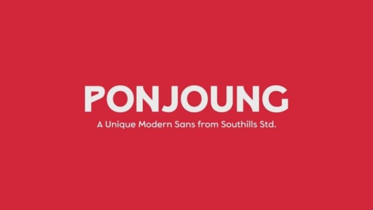 Ponjoung Font