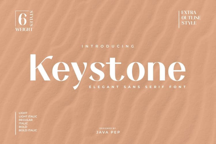 Keystone Font