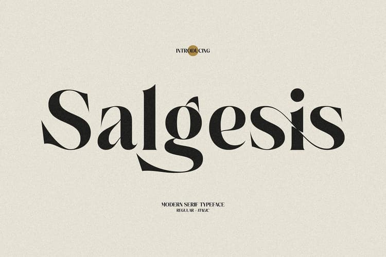 Salgesis Font