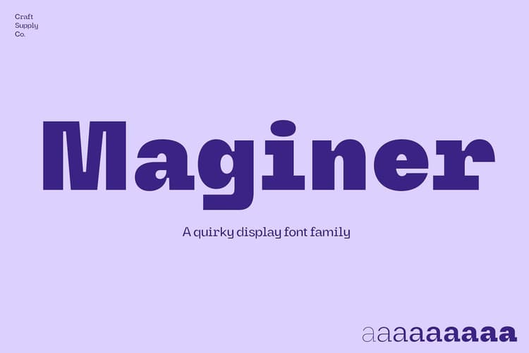 Maginer Font