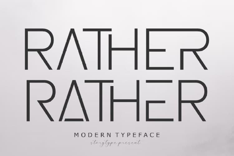 Rather Font