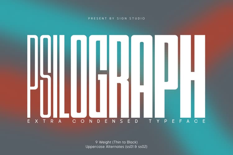 Psilograph Font