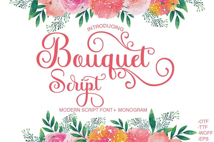 Bouquet Script Font